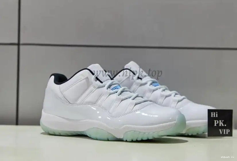 Low Air Authentic Jordan 11 Columbia 0613